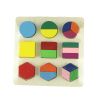 2014 Geometric Puzzle Wooden Shapes Jigsaw Puzzle