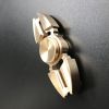 Fidget Hand Spinner Triangle Brass Finger Toy EDC Focus ADHD Autism