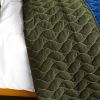 [The Thousand and One Nights] 3PC Vermicelli-Quilted Patchwork Quilt Set (Full/Queen Size)