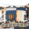 [Dim light] Cotton 3PC Vermicelli-Quilted Plaid Patchwork Quilt Set (Full/Queen Size)