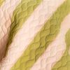 [Last Winter] 3PC Vermicelli-Quilted Patchwork Quilt Set (Full/Queen Size)